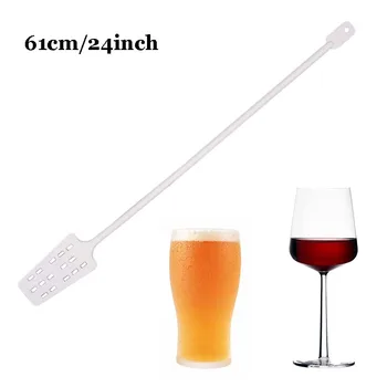 Mash Paddle Plastic - 24 in./61cm Homebrew Paddle Heat Resistant Paddle Beer & Wine Stirrer Paddle
Mash Paddle Plastic - 24 in./61cm Homebrew Paddle Heat Resistant Paddle Beer & Wine Stirrer Paddle