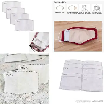 100 pcs PM2.5 Mask Filter Face Mask Replacement Maks Filters Breathing Insert Anti-dust Mask Filter Paper Mouth Mask
100 pcs PM2.5 Mask Filter Face Mask Replacement Maks Filters Breathing Insert Anti-dust Mask Filter Paper Mouth Mask