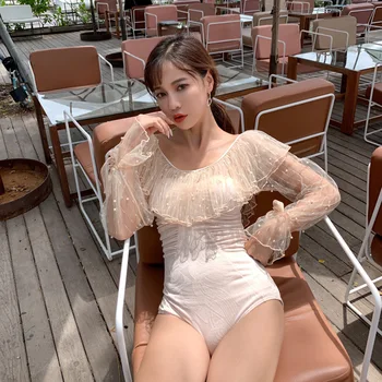 Beach Swimwear Womens One Piece Swimsuits Woman Badpak Plus Size 2019 Summer Luxury Push Up Slim Leaf Long Sleeve Cover Hot
Beach Swimwear Womens One Piece Swimsuits Woman Badpak Plus Size 2019 Summer Luxury Push Up Slim Leaf Long Sleeve Cover Hot
