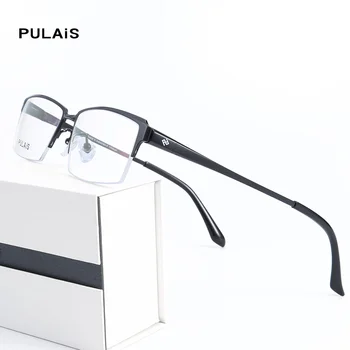PULAIS Glasses Men Anti Blue Light Blocking Eyeglass Pure Titanium Half Frame Bluelight Ray Spectacles Optical reading Eyewear
PULAIS Glasses Men Anti Blue Light Blocking Eyeglass Pure Titanium Half Frame Bluelight Ray Spectacles Optical reading Eyewear