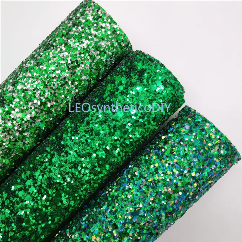 Mini Roll 30x134CM GREEN Glitter Fabirc, Chunky Glitter Leather, Glitter Leather Roll For Making Bows LEOsyntheticoDIY SK121
Mini Roll 30x134CM GREEN Glitter Fabirc, Chunky Glitter Leather, Glitter Leather Roll For Making Bows LEOsyntheticoDIY SK121