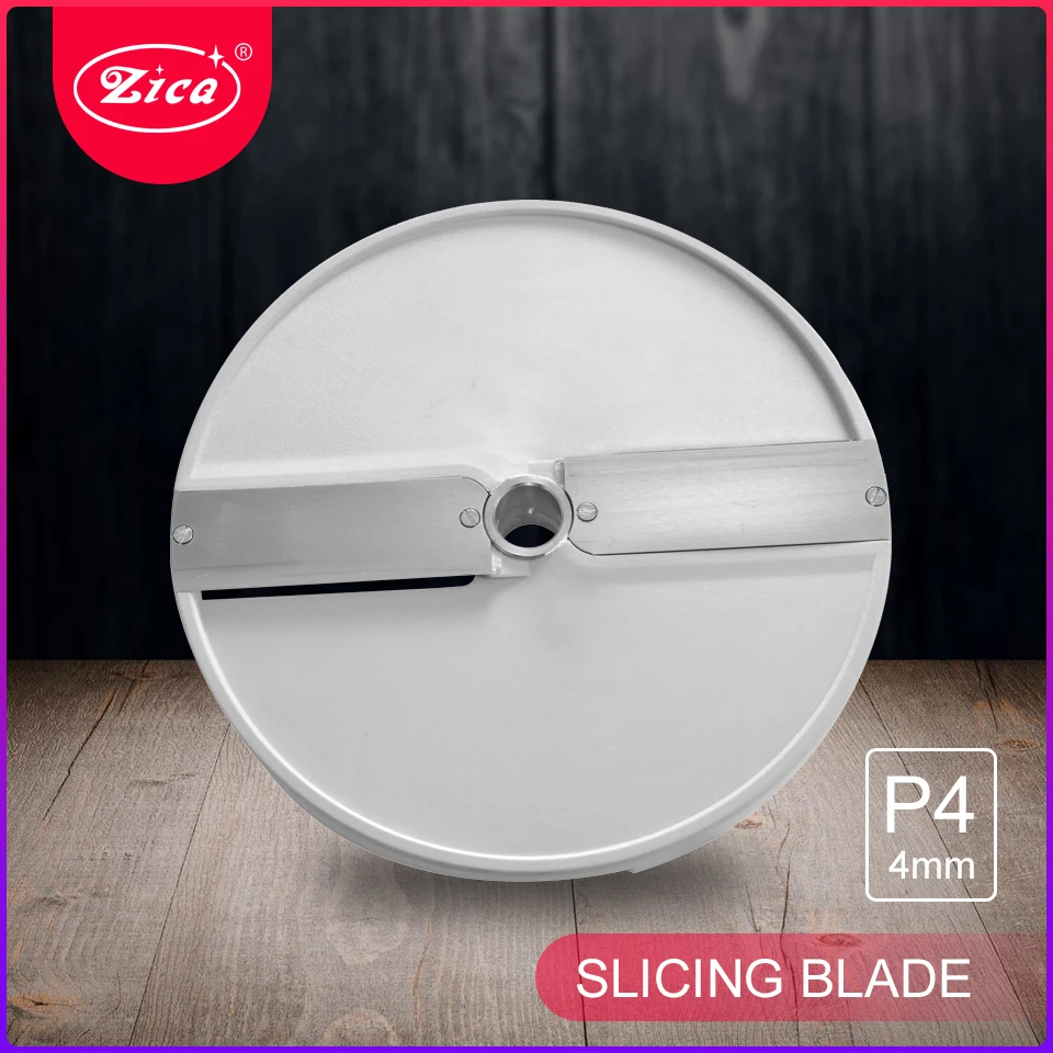 ZICA Commercial Fruit Vegetable Slicer Cutter KNIVES,SLICING BLADE P4(4mm)
ZICA Commercial Fruit Vegetable Slicer Cutter KNIVES,SLICING BLADE P4(4mm)