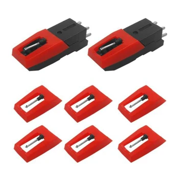 1 Set Vinyl Record Player Turntable Cartridge with Universal Replacement Stylus Needles for LP Phonograph Record Player
1 Set Vinyl Record Player Turntable Cartridge with Universal Replacement Stylus Needles for LP Phonograph Record Player