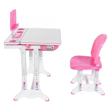 Pink Simple Studying Table Chair Painting Learning Desk and Chair Set Studying Table Set
Pink Simple Studying Table Chair Painting Learning Desk and Chair Set Studying Table Set