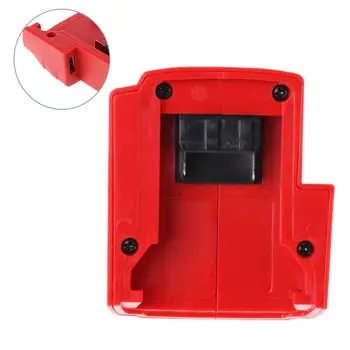 USB Ports Battery Charger Adapter Converter Portable Accessories for Milwaukee M18 LB88
USB Ports Battery Charger Adapter Converter Portable Accessories for Milwaukee M18 LB88