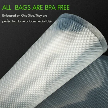 100PCS Vacuum Sealer Food Bags Food Saver Storage Packages Textured Embossed PE + Nylon 15*25cm 20*30cm
100PCS Vacuum Sealer Food Bags Food Saver Storage Packages Textured Embossed PE + Nylon 15*25cm 20*30cm