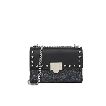 Women's Bag 2020 New Style Rivet Bag Casual Women's Shoulder Cross Bag Willow Bag 
Women's Bag 2020 New Style Rivet Bag Casual Women's Shoulder Cross Bag Willow Bag