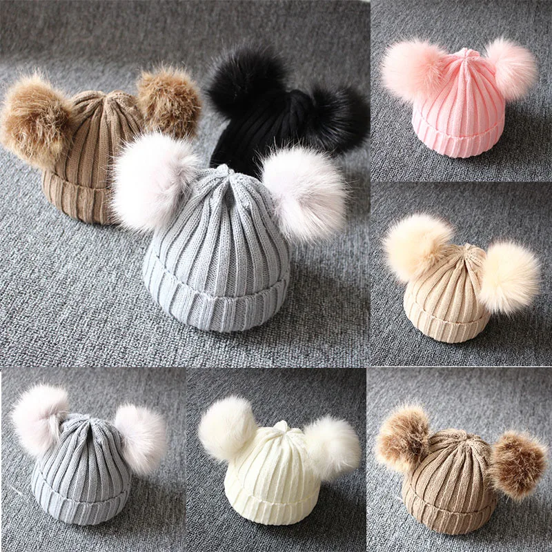 Newborn Baby Pom Winter Hat Cap Fur Baby Hat Cap Cotton Pompom Knitted Warm Hat For Kids Beanies Skullies Furry Balls Beanie Cap
Newborn Baby Pom Winter Hat Cap Fur Baby Hat Cap Cotton Pompom Knitted Warm Hat For Kids Beanies Skullies Furry Balls Beanie Cap