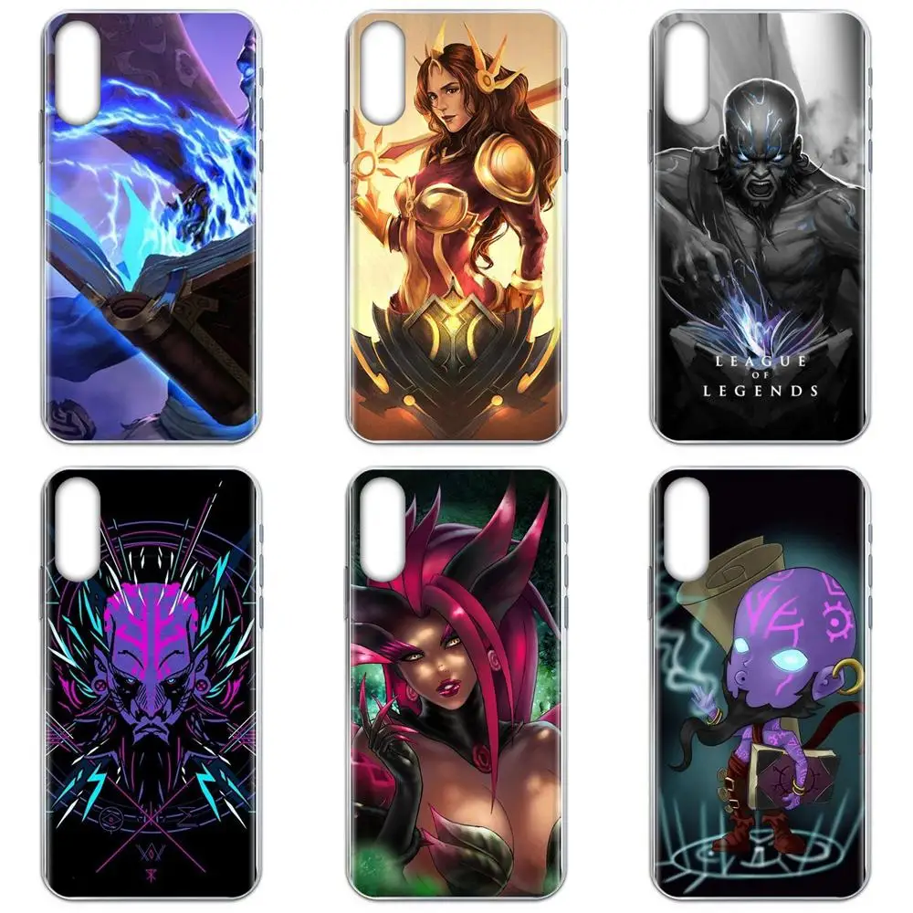 Lol Mid Ryze для Xiaomi Redmi Mi 4 7A 9T K20 CC9 CC9e Note 7 8 9 Y3 SE Pro Prime Go Play Роскошный Гибридный чехол