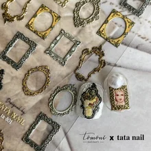 2021 New 5D Embossed Engraved Bohemia Design Nail Art Sticker Bohemian Photo Frame Slider Decals for Nail Manicure Decoration
2021 New 5D Embossed Engraved Bohemia Design Nail Art Sticker Bohemian Photo Frame Slider Decals for Nail Manicure Decoration
