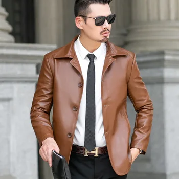 Men's Genuine Leather Jacket Men Denim Jackets Style Real Cow Mens Clothes Handmade Motorcycle Coat Hommes
Men's Genuine Leather Jacket Men Denim Jackets Style Real Cow Mens Clothes Handmade Motorcycle Coat Hommes