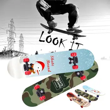 Deck Skateboard Complete Skateboard Single Warping Slide Pulley Wheel Maple 60cm Hoverboard High Speed Skate Board
Deck Skateboard Complete Skateboard Single Warping Slide Pulley Wheel Maple 60cm Hoverboard High Speed Skate Board