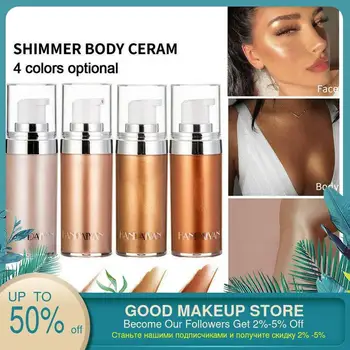 HANDAIYAN Shimmer Body Highlighter Liquid Luminizer Foundation Brighten Cream For Face And Body Natural Radiance Fluorescence
HANDAIYAN Shimmer Body Highlighter Liquid Luminizer Foundation Brighten Cream For Face And Body Natural Radiance Fluorescence