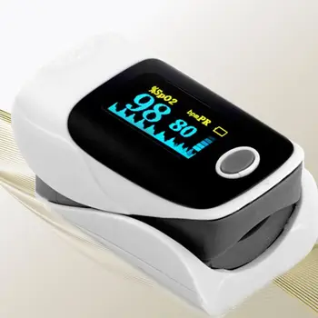 Digital Fingertip Pulse Oximeter OLED Display SpO2 Blood Oxygen Saturation Heart Rate Monitor Waveform Bar Graphs Meter
Digital Fingertip Pulse Oximeter OLED Display SpO2 Blood Oxygen Saturation Heart Rate Monitor Waveform Bar Graphs Meter