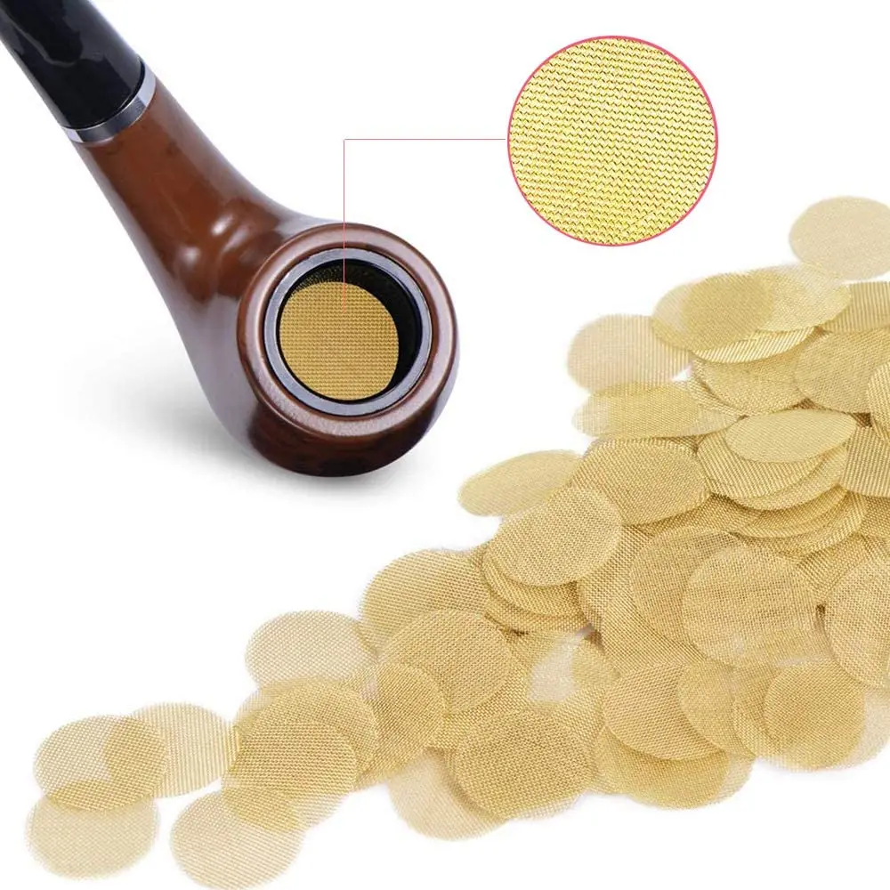 200 Pieces Stainless Steel Golden Screens Filters Pipe Screens Smoking Pipe Screens-0.81 inch
200 Pieces Stainless Steel Golden Screens Filters Pipe Screens Smoking Pipe Screens-0.81 inch