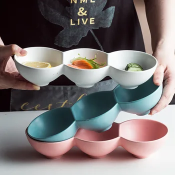 Creative multifunctional ceramic round fruit bowl dried fruit snack dish home desktop ingredients dipping sauce dish
Creative multifunctional ceramic round fruit bowl dried fruit snack dish home desktop ingredients dipping sauce dish