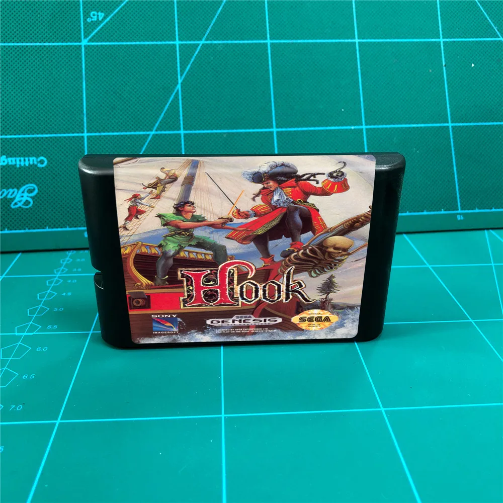16 битный игровой картридж MD Hook для консоли MegaDrive Genesis|Запасные части| |
