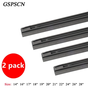 GSPSCN 2pc Car Wiper Blade Windscreen Strip Soft Wipers Natural Rubber Blade Refill 14" 16" 17" 18" 19" 20" 21" 22" 24" 26" 28"
GSPSCN 2pc Car Wiper Blade Windscreen Strip Soft Wipers Natural Rubber Blade Refill 14" 16" 17" 18" 19" 20" 21" 22" 24" 26" 28"