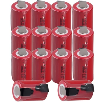 14 pcs 4/5SC battery 1.2V batteries for power tools 1800mah nicd 3.3cm*2.2cm color random
14 pcs 4/5SC battery 1.2V batteries for power tools 1800mah nicd 3.3cm*2.2cm color random