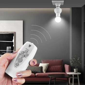 E27 Socket lamp base Remote Control Lamp Holder Support Dimmer&delay LED Bulbs Switch RF/IR/sound Light control Night light Base
E27 Socket lamp base Remote Control Lamp Holder Support Dimmer&delay LED Bulbs Switch RF/IR/sound Light control Night light Base