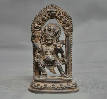 wedding decoration 6"Old Tibetan buddhism Temple Bronze Mahakala Dorje Wrathful Deity Buddha Statue
wedding decoration 6"Old Tibetan buddhism Temple Bronze Mahakala Dorje Wrathful Deity Buddha Statue