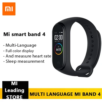 Xiaomi Mi Band 4 Smart Band 0.95inch Wristband 50m Waterproof AMOLED 120X240 Full Color Screen Bluetooth 5.0 Smart Bracelet
Xiaomi Mi Band 4 Smart Band 0.95inch Wristband 50m Waterproof AMOLED 120X240 Full Color Screen Bluetooth 5.0 Smart Bracelet