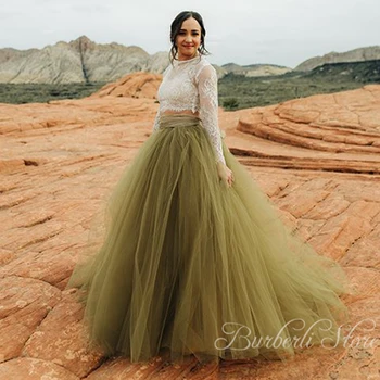 Elegant Army Green A-line Bridal Tulle Skirts Women Puffy Long Tulle Skirt Custom Made Summer Skirt Tulle 
Elegant Army Green A-line Bridal Tulle Skirts Women Puffy Long Tulle Skirt Custom Made Summer Skirt Tulle