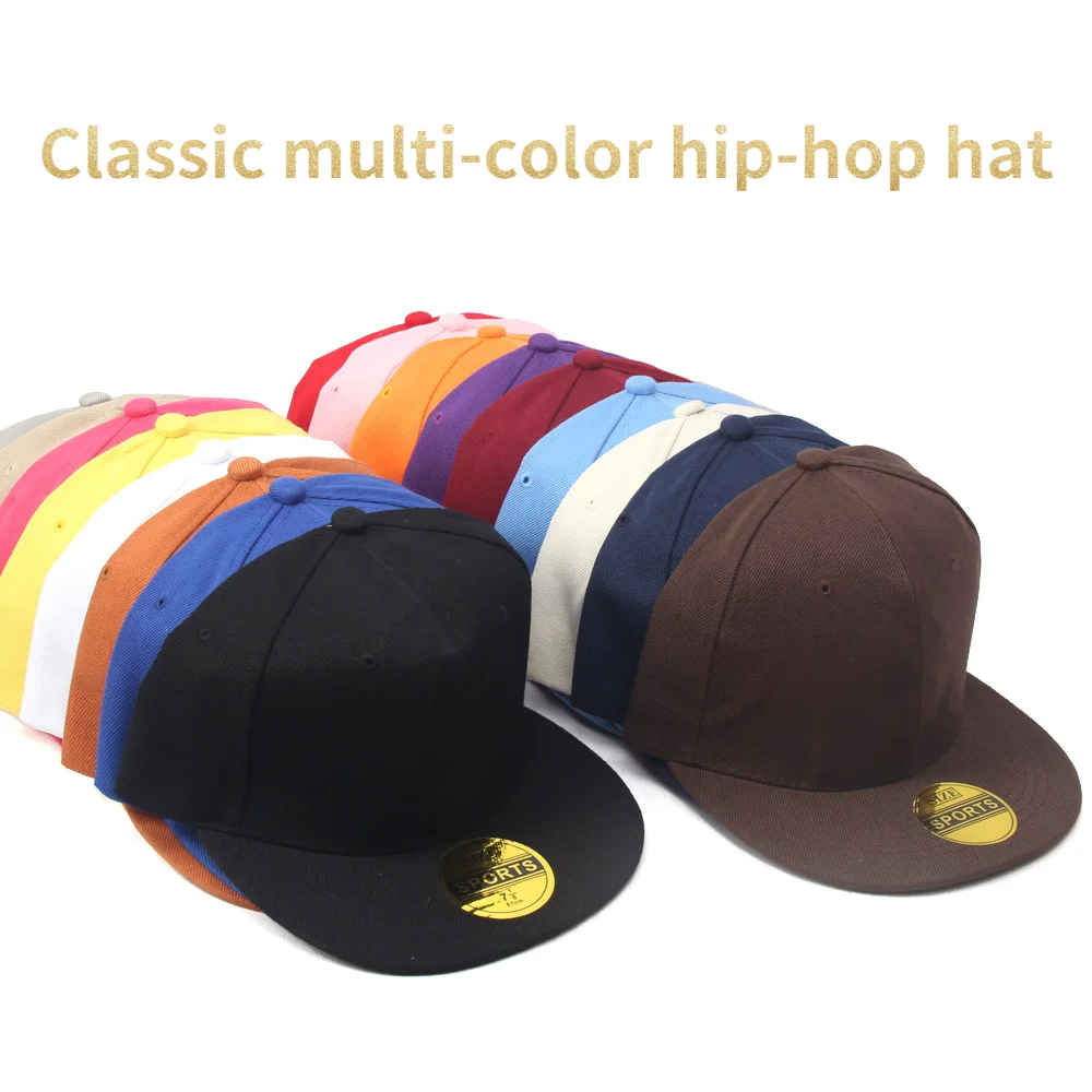 Monochrome Men's Hip-hop Hat Flat Brim Light Board Women's Flat Brim Hat Street Boys Dance Cap Baseball Cap A Variety of Colors
Monochrome Men's Hip-hop Hat Flat Brim Light Board Women's Flat Brim Hat Street Boys Dance Cap Baseball Cap A Variety of Colors