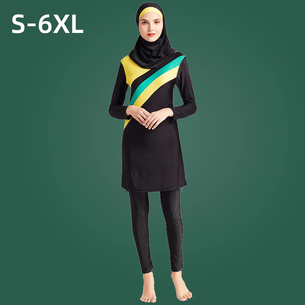 Исламские мусульманские купальники для женщин Burkini 54 размер, сдержанный купальник, одежда для серфинга, спортивный полный костюм для плавания, комплект из 3 предметов 2021
Исламские мусульманские купальники для женщин Burkini 54 размер, сдержанный купальник, одежда для серфинга, спортивный полный костюм для плавания, комплект из 3 предметов 2021
