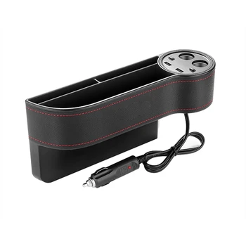Car Charger Modern Storage Box Car Charger Seat Multifunction 2USB Cigarette Lighter Digital Display Car Charger
Car Charger Modern Storage Box Car Charger Seat Multifunction 2USB Cigarette Lighter Digital Display Car Charger