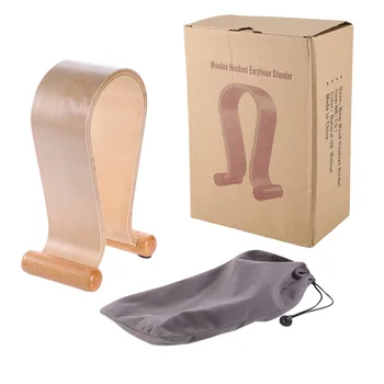 Gaming Headphone Stand Desktop Arc Shape Earphone Wooden Holder Universal Headset Rack
Gaming Headphone Stand Desktop Arc Shape Earphone Wooden Holder Universal Headset Rack
