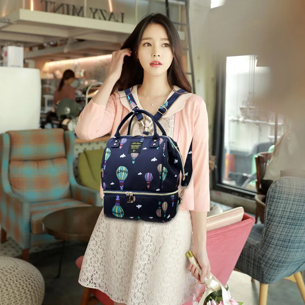 Splendid School Backpack Gray Color Women Mom Fashion Multifunction Capacity Keep Warm Waterproof Hand Backpack Bags Female #4f
Splendid School Backpack Gray Color Women Mom Fashion Multifunction Capacity Keep Warm Waterproof Hand Backpack Bags Female #4f