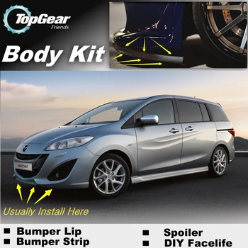 For Mazda 5 M5 For Mazda5 Premacy Bumper Lip / Front Spoiler Deflector For TOPGear Friends Car Tuning / Body Kit / Strip Skirt 
For Mazda 5 M5 For Mazda5 Premacy Bumper Lip / Front Spoiler Deflector For TOPGear Friends Car Tuning / Body Kit / Strip Skirt
