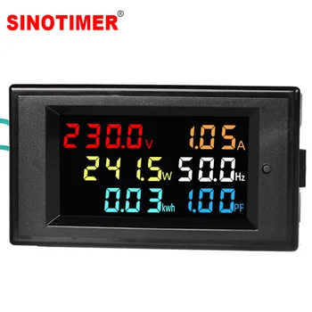 AC Power LCD Digital Voltage Current Power Voltmeter Ammeter KWH Panel Meter Electric Energy Consumption Monitors 100A 220V 380V
AC Power LCD Digital Voltage Current Power Voltmeter Ammeter KWH Panel Meter Electric Energy Consumption Monitors 100A 220V 380V