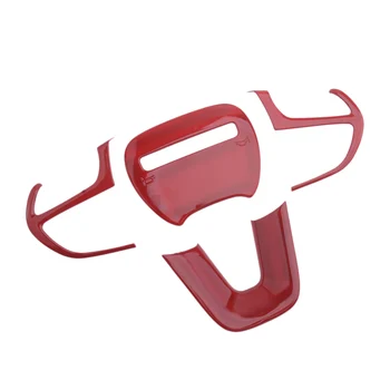 Red 4 pcs Steering Wheel Cover Trim Bezel fit for Dodge Challenger Charger 2015 2016 2017 2018 2019
Red 4 pcs Steering Wheel Cover Trim Bezel fit for Dodge Challenger Charger 2015 2016 2017 2018 2019