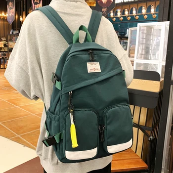 HOCODO 2020 Multi Pocket Women Backpack Unisex Student Bookbag Waterproof Nylon Large Capacity Travel Backpack Female Schoolbag
HOCODO 2020 Multi Pocket Women Backpack Unisex Student Bookbag Waterproof Nylon Large Capacity Travel Backpack Female Schoolbag