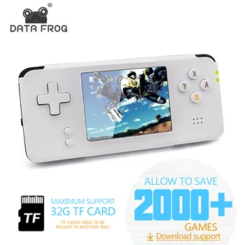 Data Frog 3.0 inch Retro Portable MP5 Game Player Built-in 3000 Classic Games Handheld Game Console Kid Gift Free Shipping 
Data Frog 3.0 inch Retro Portable MP5 Game Player Built-in 3000 Classic Games Handheld Game Console Kid Gift Free Shipping