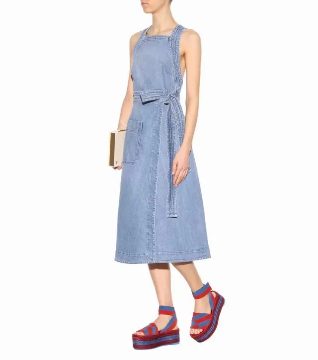2018 Spring And Summer Star Celebrity Style Coat Skirt Wide Loose Summer Students Korean-style Hipster Cowboy Strap Dress J8155
2018 Spring And Summer Star Celebrity Style Coat Skirt Wide Loose Summer Students Korean-style Hipster Cowboy Strap Dress J8155