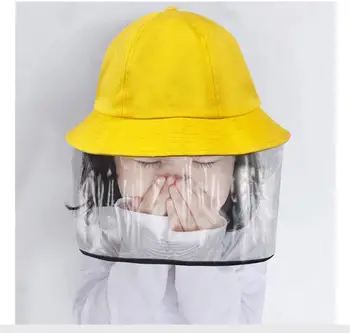 Kids Anti Spitting Protective Hat Face Shield Fisherman Hat Anti Splash Safety Cover Windproof Dustproof Protection Mask Sun Cap
Kids Anti Spitting Protective Hat Face Shield Fisherman Hat Anti Splash Safety Cover Windproof Dustproof Protection Mask Sun Cap