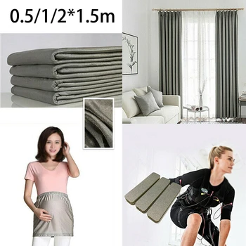 Silver Fabric Shield RFID/EMI/EMF/Radio/Microwave-Stretch Knitting For Clothing Garments, Drapes, Bedding, Curtains,Tents
Silver Fabric Shield RFID/EMI/EMF/Radio/Microwave-Stretch Knitting For Clothing Garments, Drapes, Bedding, Curtains,Tents