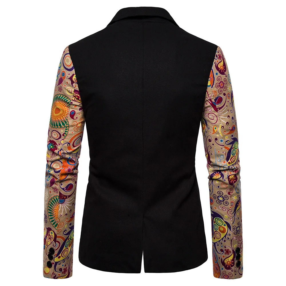 Hot Selling Men Leisure Suit Men Ethnic-Style Printed Plus-sized Small Suit X27
Hot Selling Men Leisure Suit Men Ethnic-Style Printed Plus-sized Small Suit X27