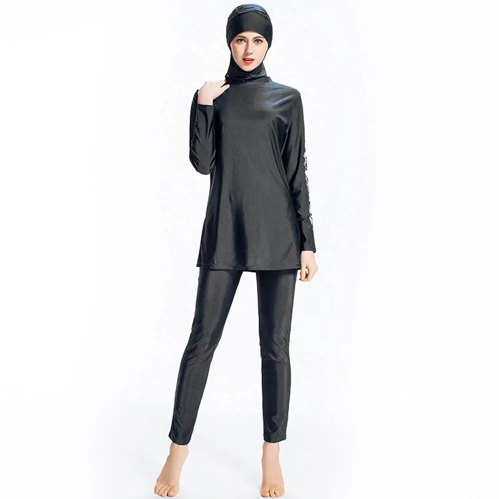 Modesty Bearwear Dubai Burkini Bathing Suit Swimwear Muslim Full Cover Islamic Arab Long Sleeve Swimming Bikini Set
Modesty Bearwear Dubai Burkini Bathing Suit Swimwear Muslim Full Cover Islamic Arab Long Sleeve Swimming Bikini Set