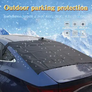 140*90CM Car Rear Windshield Snow Cover Sun-proof Windshield Case For Summer Winter Use
140*90CM Car Rear Windshield Snow Cover Sun-proof Windshield Case For Summer Winter Use
