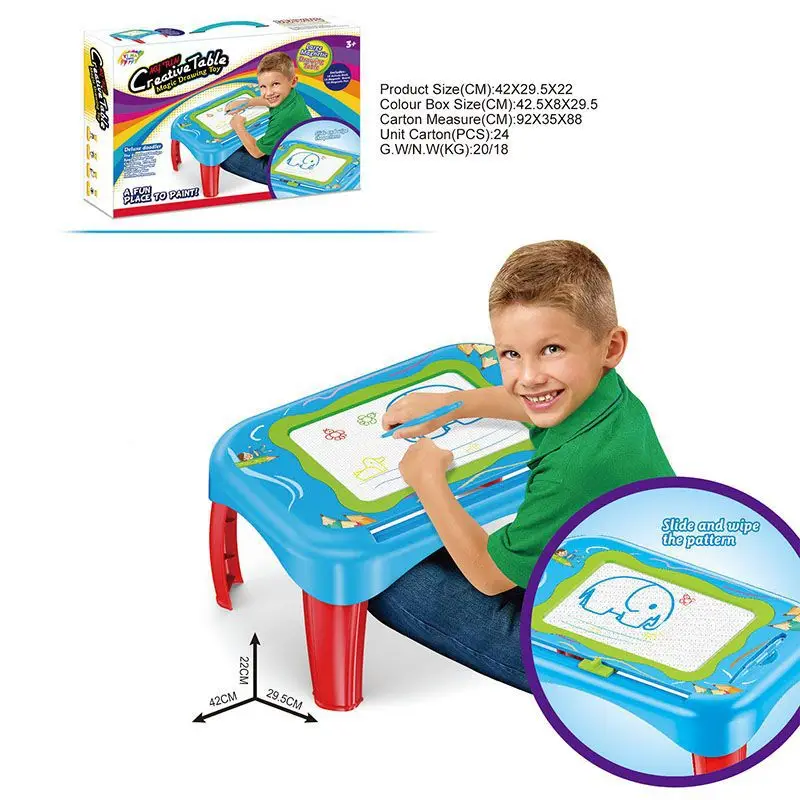 Hot Sales Educational ENLIGHTEN Magnetic Study Table Multi-functional hui hua zhuo Children Writing Desk Education Toy
Hot Sales Educational ENLIGHTEN Magnetic Study Table Multi-functional hui hua zhuo Children Writing Desk Education Toy