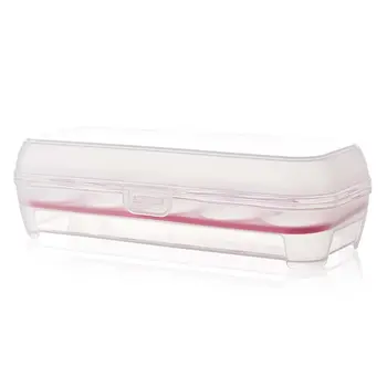 10 Cells Egg Space-saving Rose Red Refrigerator Fresh Box Storage Container Case Home Eggs Holder Plastic Crisper
10 Cells Egg Space-saving Rose Red Refrigerator Fresh Box Storage Container Case Home Eggs Holder Plastic Crisper
