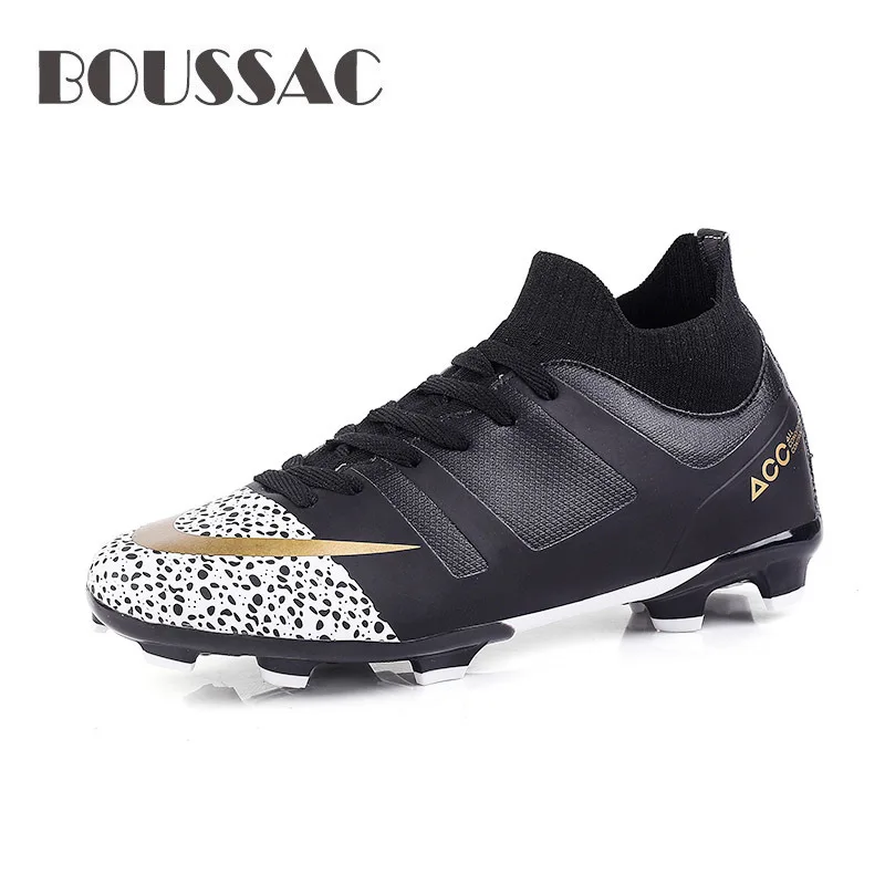 BOUSSAC Men's Football Shoes Sneakers Indoor Turf Superfly Futsal Original Football Boots Ankle High Soccer Boots Cleats
BOUSSAC Men's Football Shoes Sneakers Indoor Turf Superfly Futsal Original Football Boots Ankle High Soccer Boots Cleats