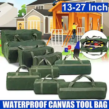 14/15/16/22 Inch Large Capacity Tool Bag Durable Canvas Waterproof Tool Bag Metal Screws Drill Plier Wrench Organizer Pouch Case
14/15/16/22 Inch Large Capacity Tool Bag Durable Canvas Waterproof Tool Bag Metal Screws Drill Plier Wrench Organizer Pouch Case