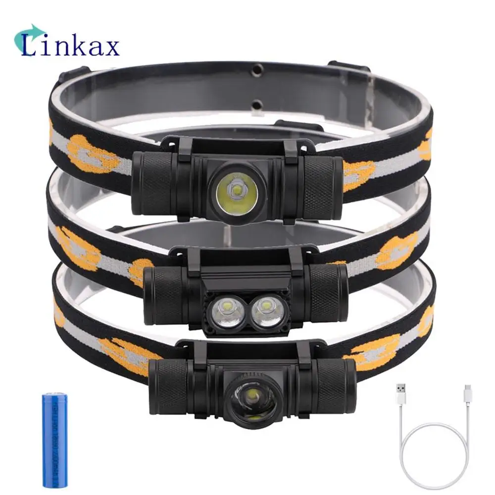 3800LM XM-L2 LED Headlamp 6 Modes USB Rechargeable Flashlight 18650 Battery Headlamp For Camping Fishing Hunting Light
3800LM XM-L2 LED Headlamp 6 Modes USB Rechargeable Flashlight 18650 Battery Headlamp For Camping Fishing Hunting Light