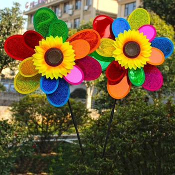 1pc Sunflower Windmill Colourful Wind Spinner Home Garden Decor Yard Kids Toy
1pc Sunflower Windmill Colourful Wind Spinner Home Garden Decor Yard Kids Toy