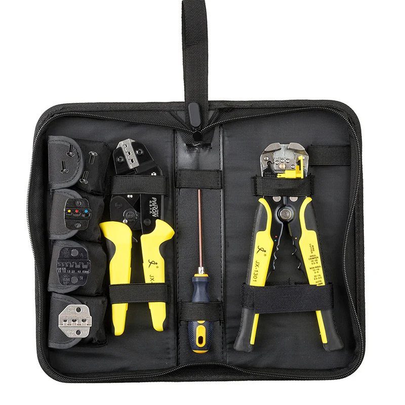 Professional multitool 4 In 1 Wire Crimpers Engineering Ratcheting Terminal Crimping Pliers wire stripper Tools Set Hand Tools
Professional multitool 4 In 1 Wire Crimpers Engineering Ratcheting Terminal Crimping Pliers wire stripper Tools Set Hand Tools